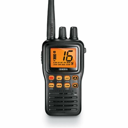 UNIDEN Two-Way VHF Submersible Handheld Marine Radio UN62736